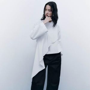 Zara Asymmetrical Blouse